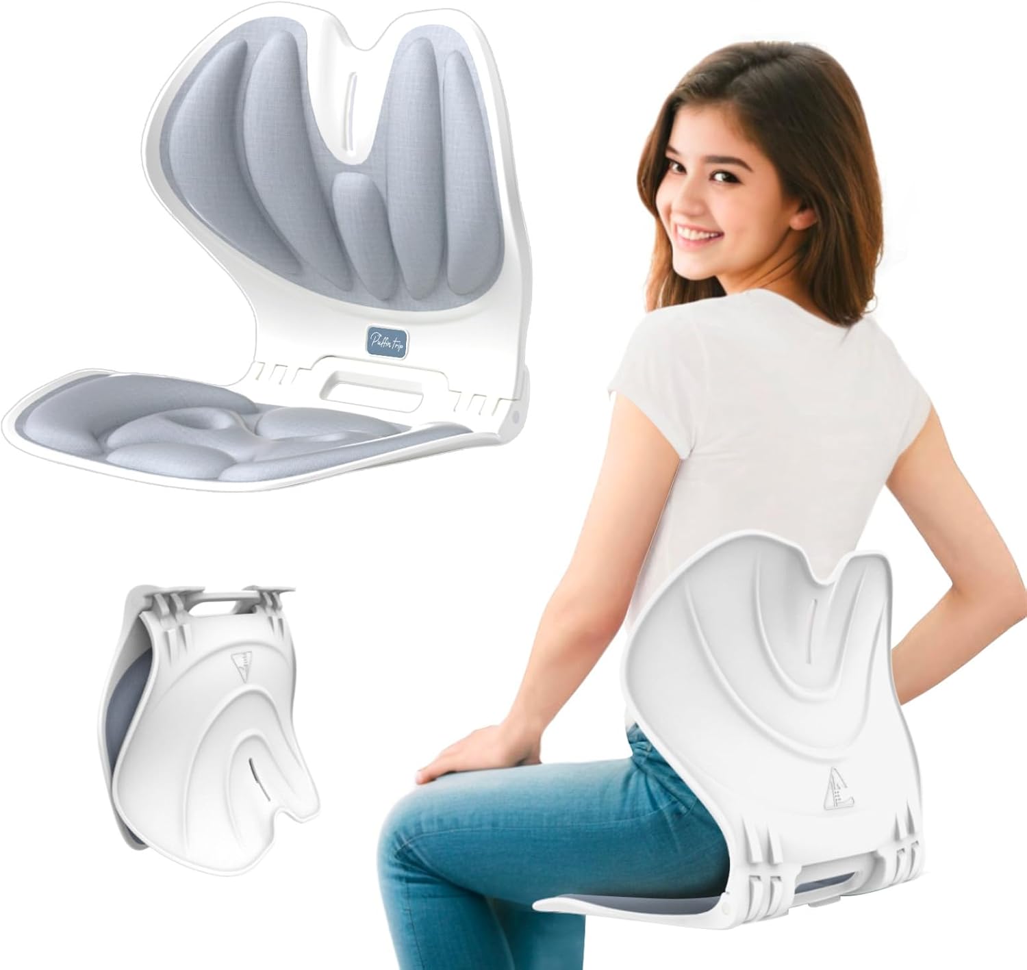 Ergonomic Back Support Chair for Posture & Pain Relief.