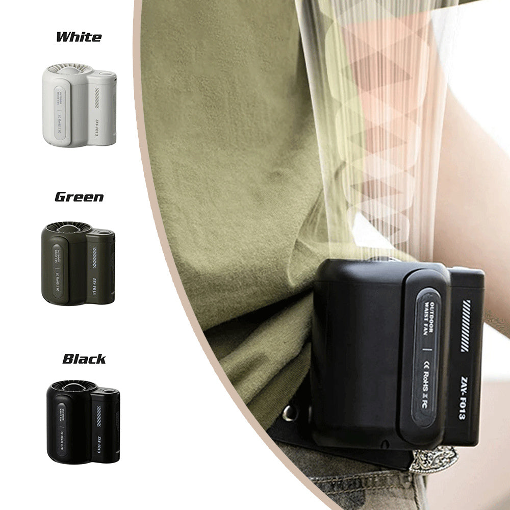 Portable USB Fan - Powerful Cooling for Sports, Travel & Outdoor Use