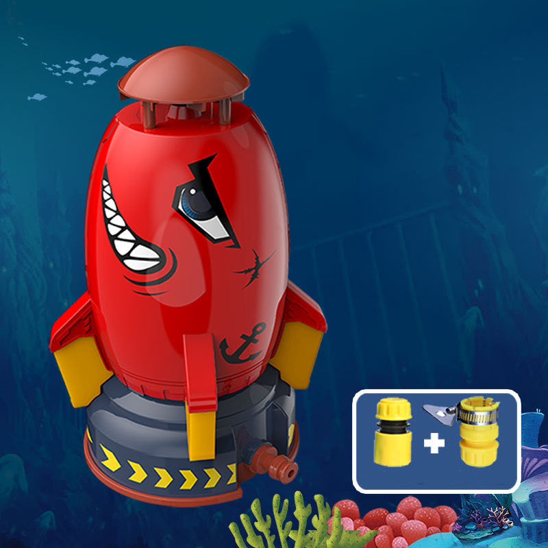 Rocket Launcher Water Sprinkler Toy