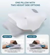 Neck Friend Butterfly Pillow – Memory Foam Neck Support.