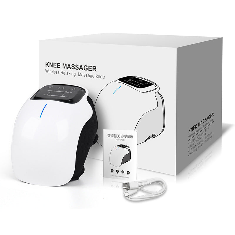 Knee Massager New Charging Vibrating Leg Knee Massager Home Infrared Hot Compress Knee Massager