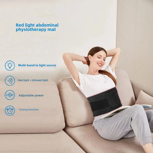 Amazon LED Red Light Therapy Waist Belt Infrared Heat Protection Waist Support Belt For Weight Loss And Abdominal Health