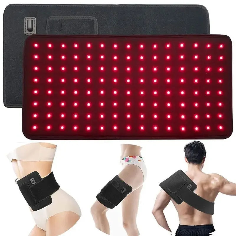 Amazon LED Red Light Therapy Waist Belt Infrared Heat Protection Waist Support Belt For Weight Loss And Abdominal Health