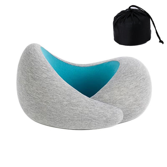 Ostrich U-shaped Pillow Memory Foam Storage Travel Portable Aircraft High-speed Rail Flight Neck Protection Pillow Nap Artifact