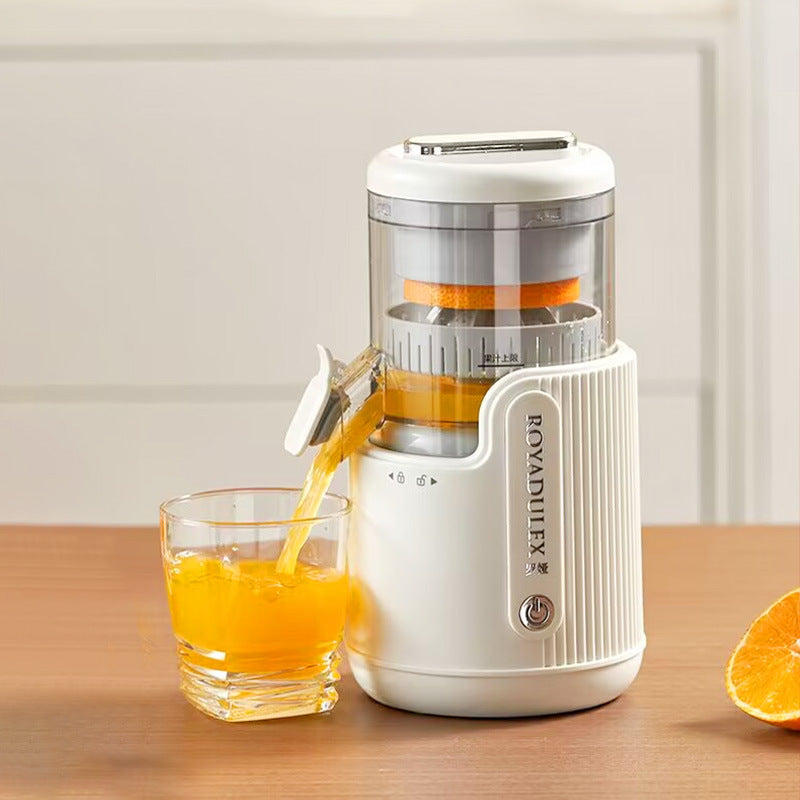Electric Orange Juicer - Compact, Pulp-Free & Easy to Clean