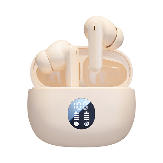 24 TikTok Explosions Digital Display Wireless Bluetooth Headset Long Endurance Comfortable No Delay ANC Noise Reduction Game Headset