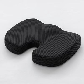 Memory Foam U-shaped Cushion-Black