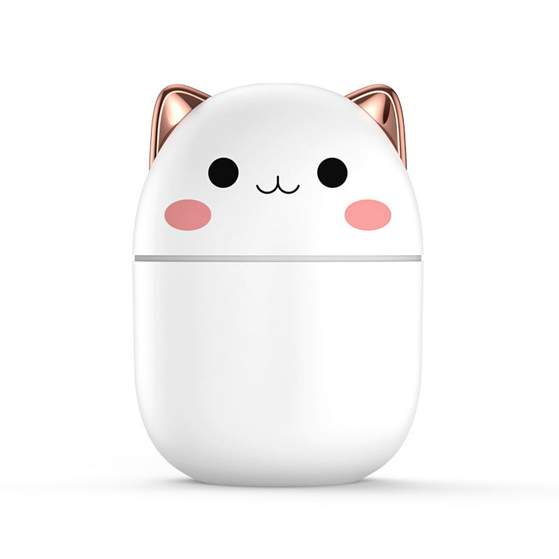 New Cute Pet Humidifier Small Desktop USB Car Large Spray Aroma Diffuser With Hand Gift Night Light Humidifier