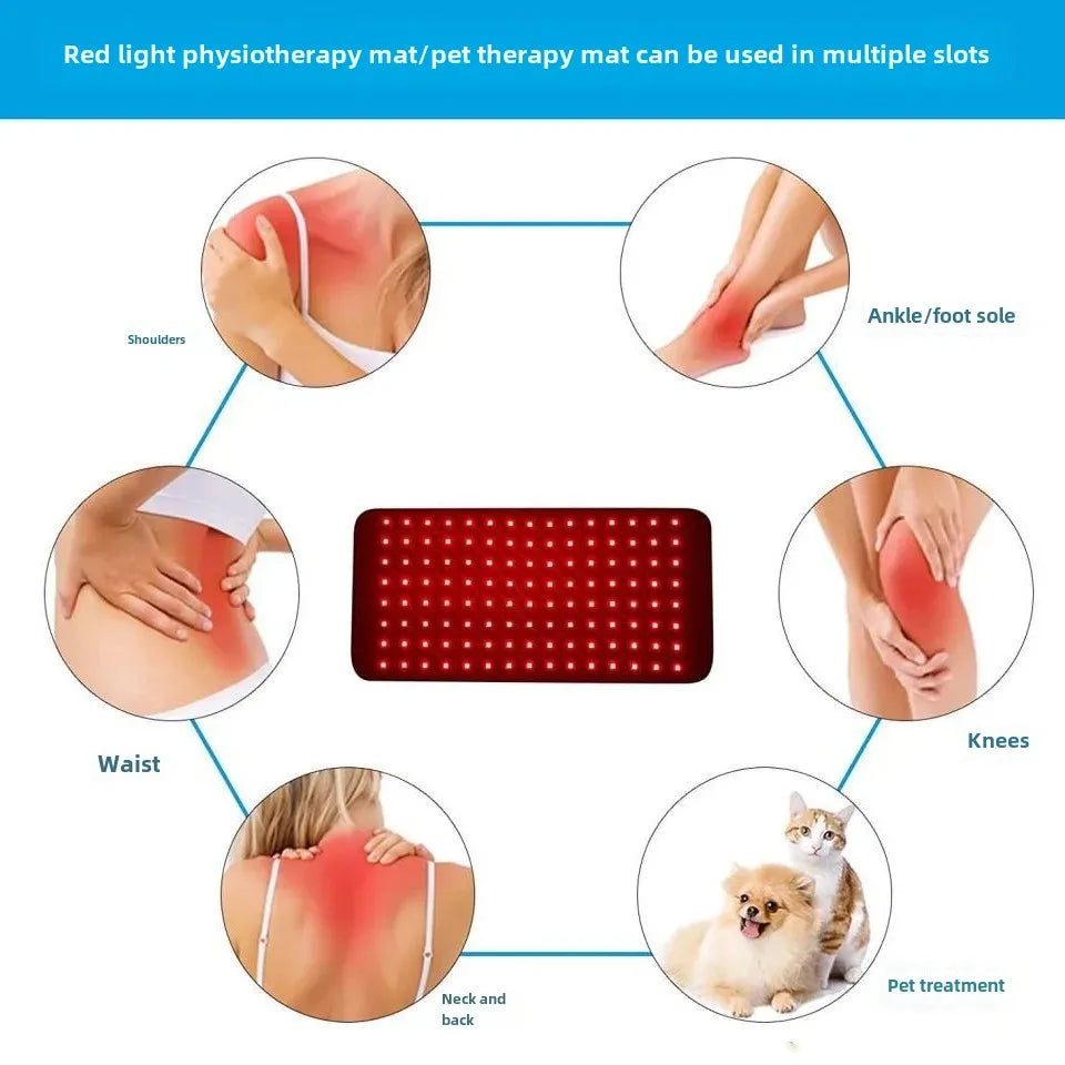 Amazon LED Red Light Therapy Waist Belt Infrared Heat Protection Waist Support Belt For Weight Loss And Abdominal Health