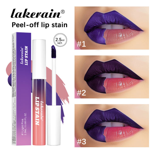 Makeup Lakerain Tear Lip Gloss Matte Matte Lip Glaze Easy To Paint Color Is Not Easy To Fade Tear Good Skin Color
