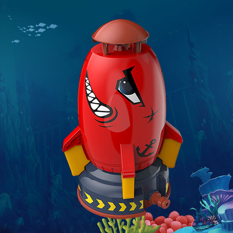 Rocket Launcher Water Sprinkler Toy